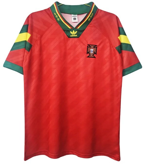 Camisa I Seleção de Portugal 1992 Adidas retro 